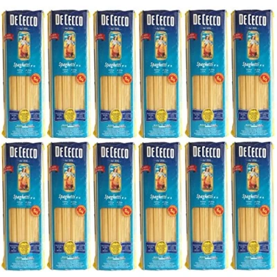 Afbeelding van De Cecco Spaghetti nr. 12 (12 x 1 kg)