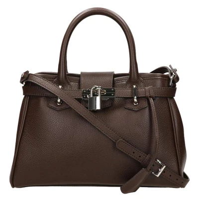 Afbeelding van Berthille Medium Handtas / Crossbodytas Dames Leer Mini Vendome Bruin