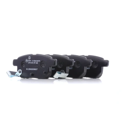 Afbeelding van DELPHI LP2105 Remblokkenset Met akoestische slijtagewaarschuwing Zonder anti kreukplaat toebehoren TOYOTA: Auris Hatchback, Yaris II Hatchback