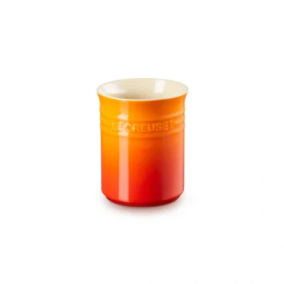 Afbeelding van Le Creuset Aardewerken Spatelpot In Oranjerood 15cm 1,1l