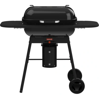 Afbeelding van Magnus Premium houtskoolbarbecue zwart 85x64x110 cm Barbecook