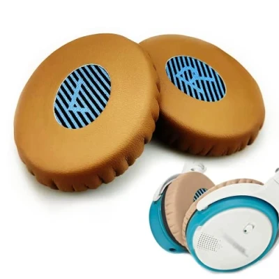 Afbeelding van oorkussens Vervangende van schuim, compatibel met Bose SoundLink on Ear (OE), 2 (OE2), OE2i en SoundTrue (OE) (bruin)