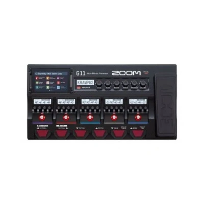 Image de Zoom G11 pédalier multieffets avec réponses impulsionnelles écran tactile interface audio