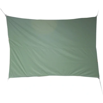Afbeelding van Premium kwaliteit schaduwdoek/zonnescherm Shae rechthoekig groen 2 x 3 meter Terras/tuin zonwering