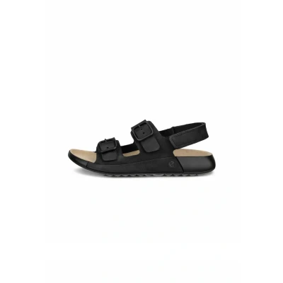 Afbeelding van ECCO Sandalen met plateauzool, Dames, Maat: 42, Black Nubukleer