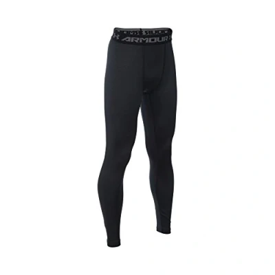 Afbeelding van Under Armour Cg Legging Sportbroek Jongens Zwart Maat 176