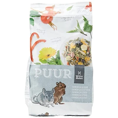 Afbeelding van Witte Molen Knaagdierenvoer Knaagdier Puur Chinchilla &amp; Degoe 500gr 1st