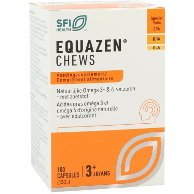 Afbeelding van Equazen Eye q chews omega 3 &amp; 6 vetzuren (180ca)