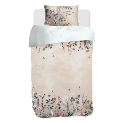 Afbeelding van M.M Linen Carrie Dekbedovertrek Eenpersoons 140x200/220 cm Zand