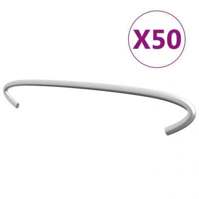 Afbeelding van Gabionhaken 50 st 20 cm gegalvaniseerd staal