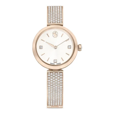 Afbeelding van Swarovski dames Illumina horloge 5671196 in de kleur Goud