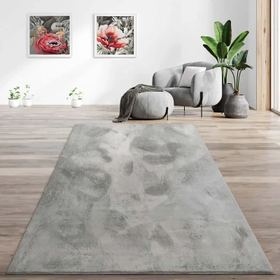 Afbeelding van Laagpolig Vloerkleed Svea Grijs 200x290 Cm