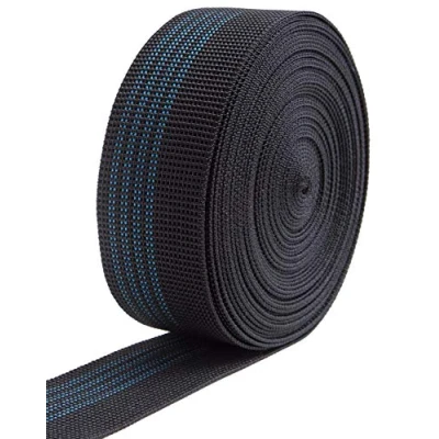 Afbeelding van IPEA Elastische riem voor bank, stoelen, stoffering, stoel 10 m lengte trekkoord zitting en rugleuning elastisch 40% breedte 50 mm zwart