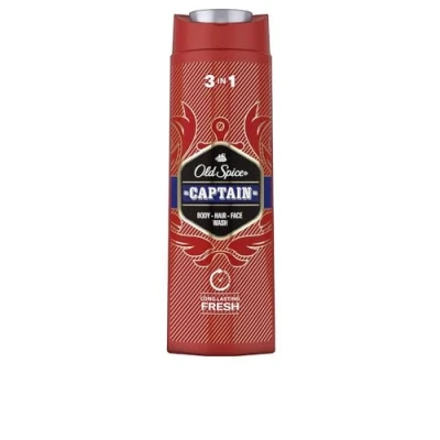 Afbeelding van Old Spice Captain 3 1 Wash Douchegel 400 ml