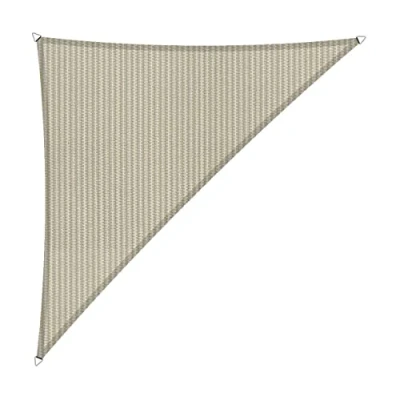 Afbeelding van Shadow Comfort® Driehoek 90 Schaduwdoek UV Bestendig Zonnedoek 300 x 420 CM Sahara Sand