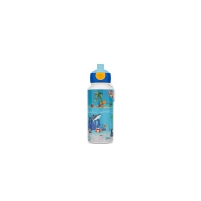 Afbeelding van Mepal pop up drinkfles Campus 400 ml Sluit goed af Drinkbeker voor kinderen Tropical Ocean