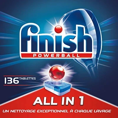 Afbeelding van Finish Power All in One Regular Vaatwastabletten 68 Stuks