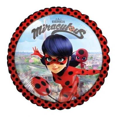 Image de ballon aluminium miraculous ladybug 3779201