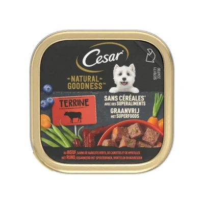 Afbeelding van Cesar Natural Goodness Alu Paté Rund Graanvrij 100 gr
