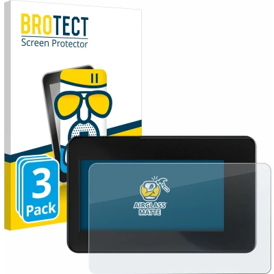 Afbeelding van BROTECT Screenprotector voor Shimano Steps SC EN600 Folie Beschermfolie Beschermglas matte (3 Stuks)
