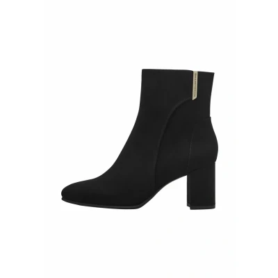 Afbeelding van Marco Tozzi BY Guido Maria Kretschmer Korte laarzen, Dames, Maat: 36, Black Textiel