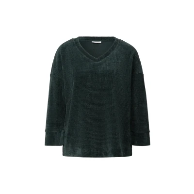 Afbeelding van A324011 LTD QR cozy v neck shirt