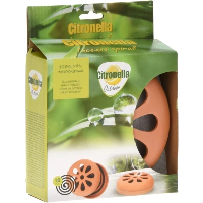 Afbeelding van Citronella Wierook spiraalset 10 stuks