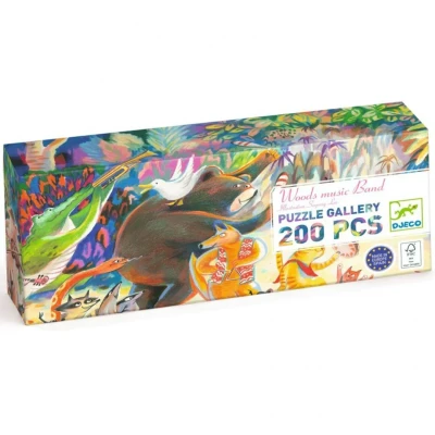 Afbeelding van Djeco puzzel woods music band 200st