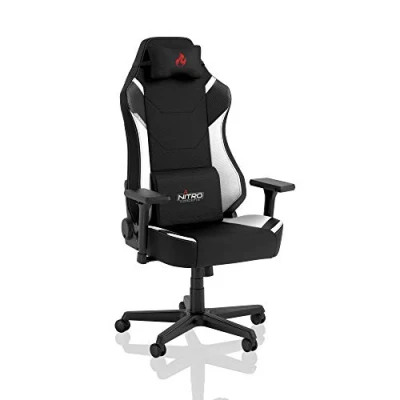 Afbeelding van Nitro Concepts X1000 Gaming stoel Zwart/wit