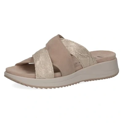 Afbeelding van Caprice Muiltjes, Dames, Maat: 42, Sand comb Leer