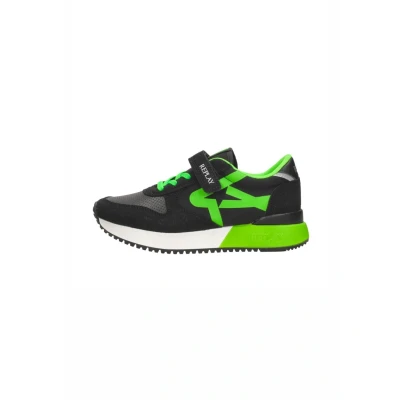 Afbeelding van Replay Fiber Jr jongesn sneaker Zwart Maat 29