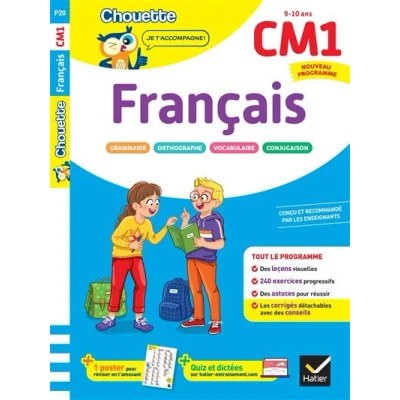 Image de Français CM1 Cahier de soutien nouveau programme