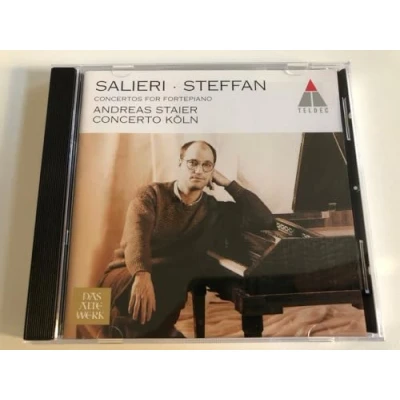 Afbeelding van Salieri, Steffan: Concertos for Fortepiano / Andreas Staier