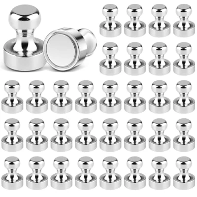 Afbeelding van AiQInu 34 stuks sterke neodymium magneten extra sterk voor magneetbord, koelkast, kegel