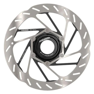 Afbeelding van Sram remschijf HS2 Cl rounded 180mm zilver