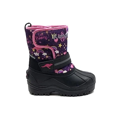 Afbeelding van Kangaroos Kshell II Snowboots voor kinderen, Maat: 27, Purple Kunststof/ textiel