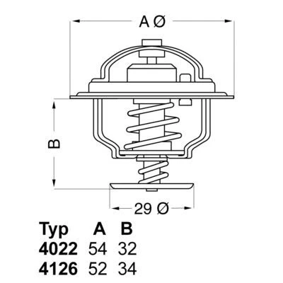 Afbeelding van Wahler Thermostaat 4022.82D