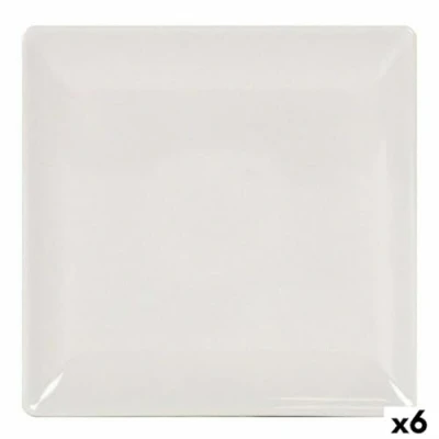 Afbeelding van Eetbord La Mediterránea 41678 Keramiek Ivoor 24 x 2 cm (6 Stuks) (24 cm)