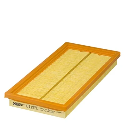 Afbeelding van HENGST Filter E1197L Luchtfilter 31 150 320 insert FIAT: 500 Hatchback, C Convertible, Panda II Hatchback