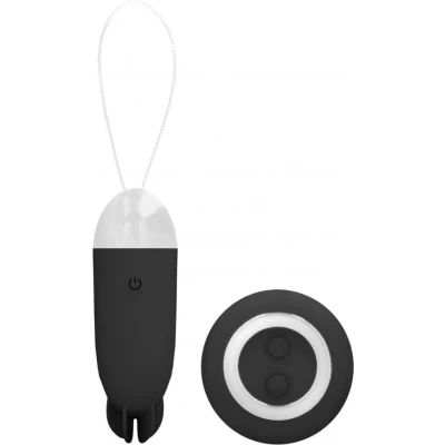 Afbeelding van Noah Dual Rechargeable Vibrating Remote Toy Black