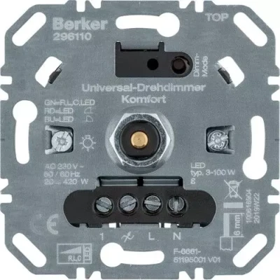 Afbeelding van Berker Led Dimmer Universeel 296110