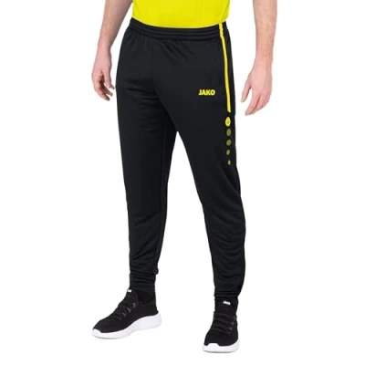 Afbeelding van Trainingsbroek Active Zwart/fluogeel / 140