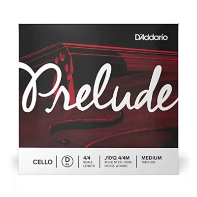 Afbeelding van D&#039;Addario J1012 4/4M Prelude cello losse D snaar Medium