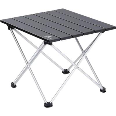 Afbeelding van Camping Tafel, Sportneer Opvouwbare Tafel met Opbergzakken, Draagbare Lichtgewicht Aluminium Tafelblad ang Draagtas, Prefect voor Dineren, Snijden, Koken, Picknick, Buiten, Strand, Wandelen, Vissen, L