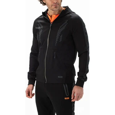 Afbeelding van Triad Trainingsjack Heren Black 990 L
