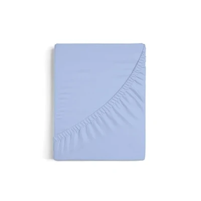 Afbeelding van Burrito Blanco hoeslaken A8, verstelbaar, 100% katoen, 150 x 190/200 cm, blauw