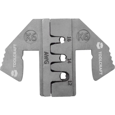 Afbeelding van TOOLCRAFT PLE 0K6 Krimp onderdelen Geschikt voor connector: DUITS Krimpbereik AWG: 12 tot 16 AWG merk: PZ 500
