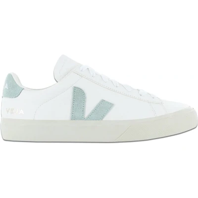 Afbeelding van Veja Campo Sneakers laag, Dames, Maat: 37, Extra white/matcha Leer en imitatieleer