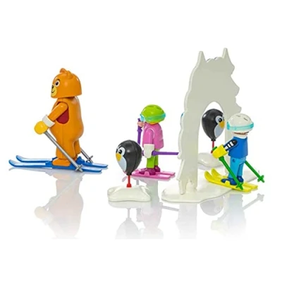 Image de Playmobil Family Fun 9282 Moniteur de ski avec enfants