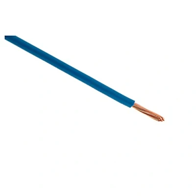 Afbeelding van Zenitech Elektrische stroomkabel HO7V R 6 mm² blauw 5 m